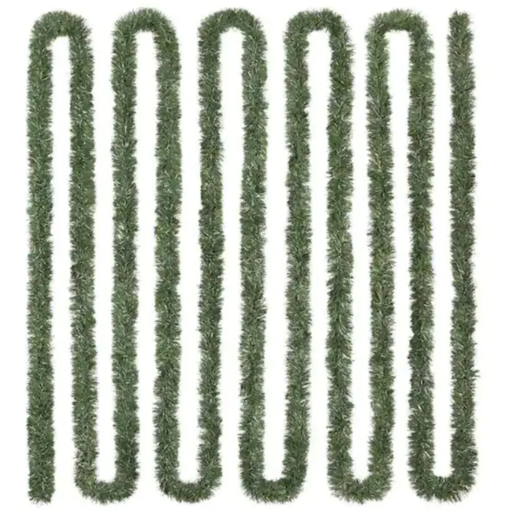 New 50-ft Green Holiday Garland